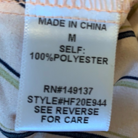 Hyfve  waist tie loose fit blouse, shirt, top, great with black shorts.like new - Picture 8 of 11